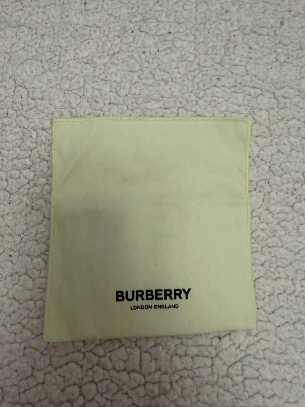 Men's Burberry Black Leather Bifold Wallet